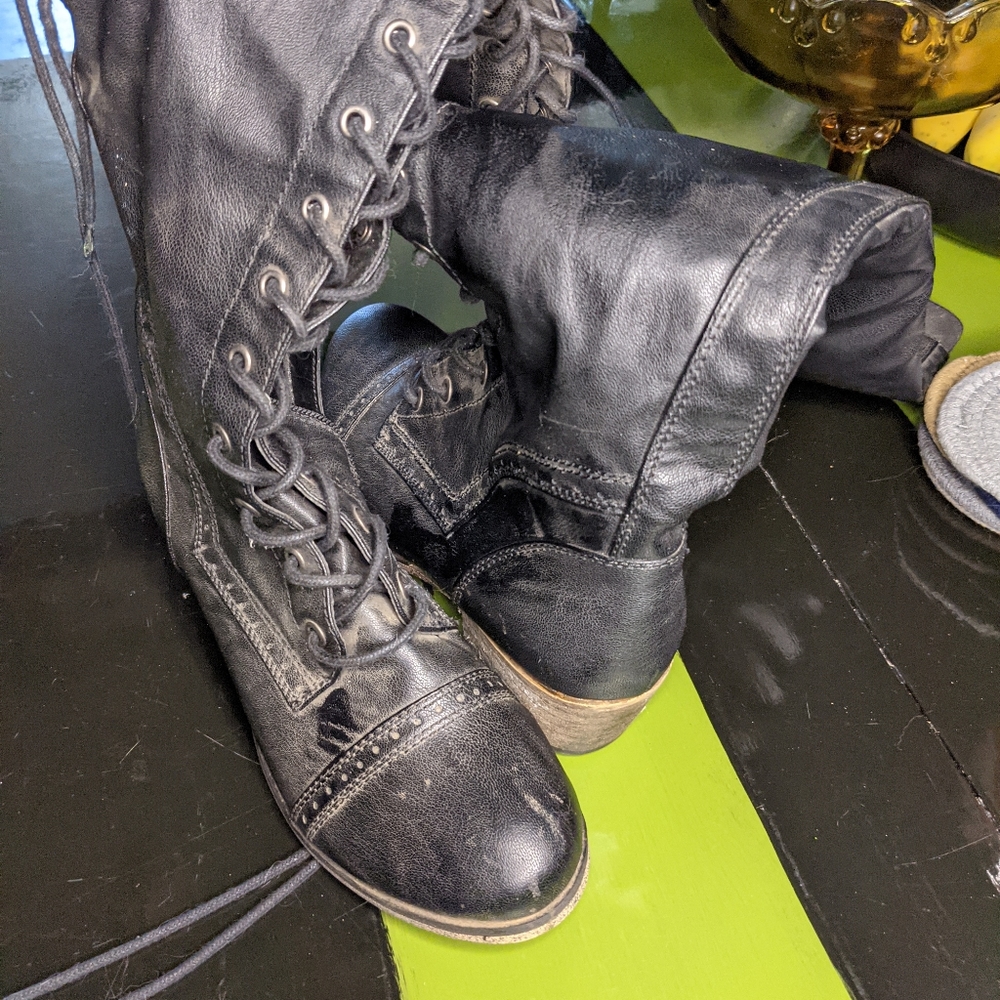 Knee high boots size 9